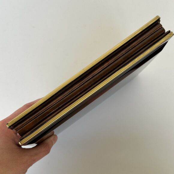 Vintage Otagiri Limited Edition Photo Album Holds 3.5" x 5" Japan Woodgrain - Picture 16 of 16